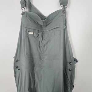 Duluth Trading Co Women's Heirloom Gardening Bib Overalls, XXL